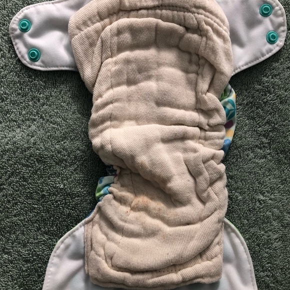 3 Blueberry Newborn Simplex Organic All-in-One cloth diapers - Picture 5 of 7